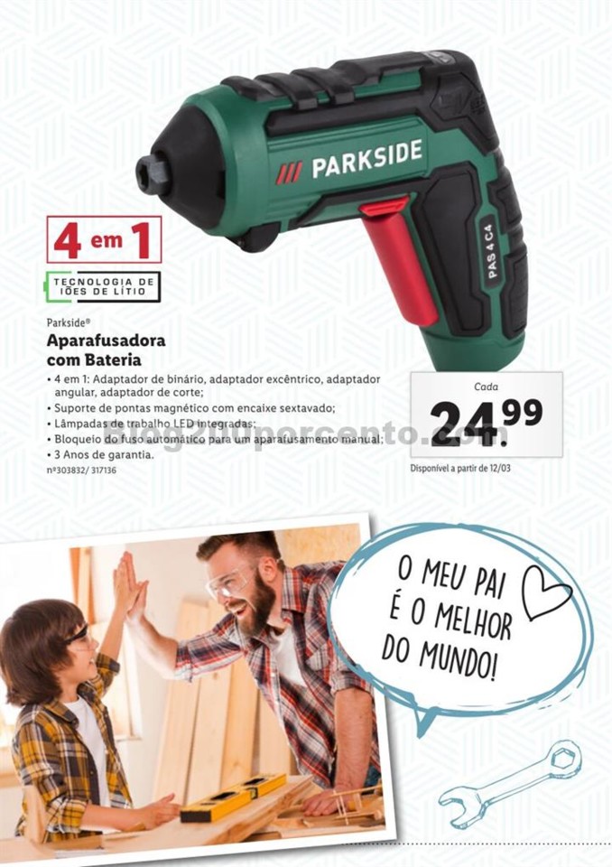 Antevisão Folheto LIDL Dia do Pai Promoções de 