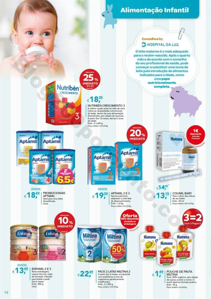 Antevisão Folheto WELLS Bebé promoções de 9 ja