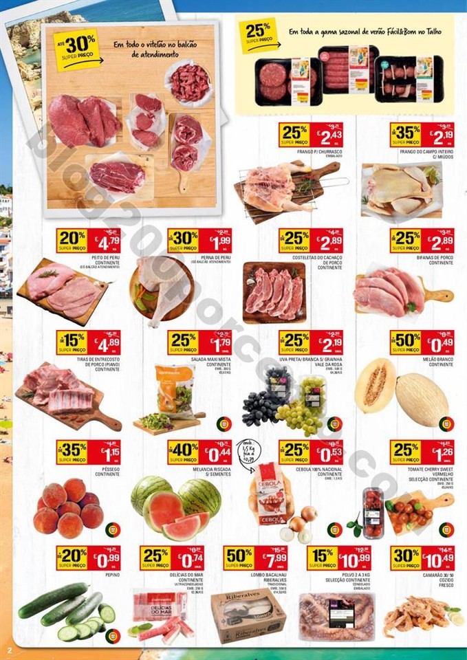 Antevisão Folheto CONTINENTE Especial Praias do S