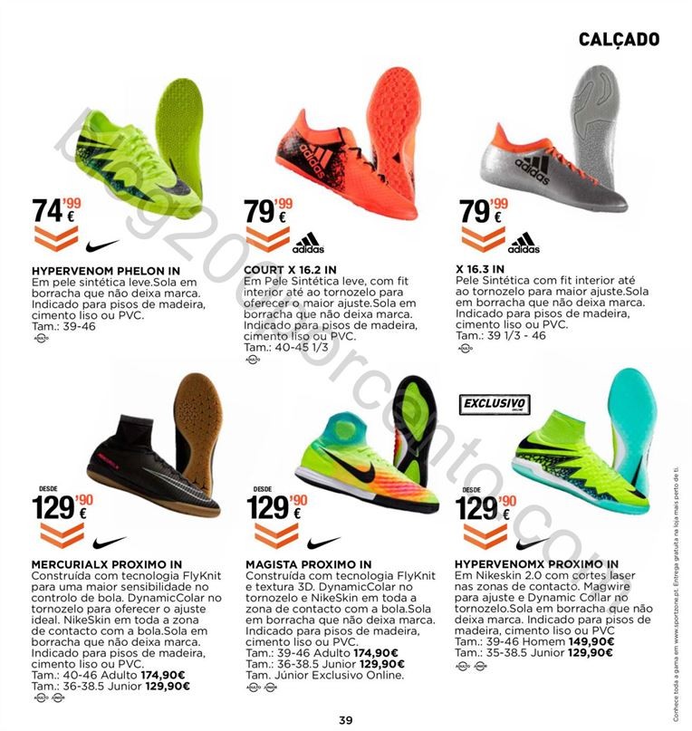 Novo Folheto SPORT ZONE Especial Futebol promoçõ