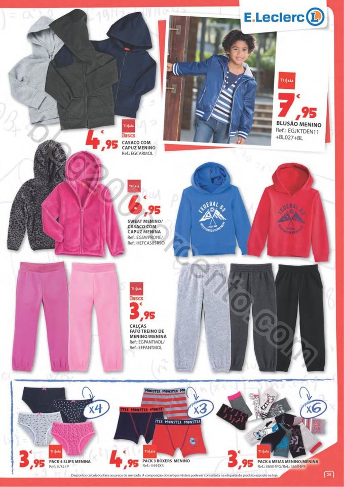 Antevisão Folheto E-LECLERC Regresso às aulas de