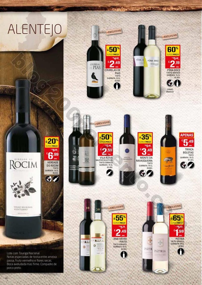 Antevisão Folheto CONTINENTE Vinhos promoções d
