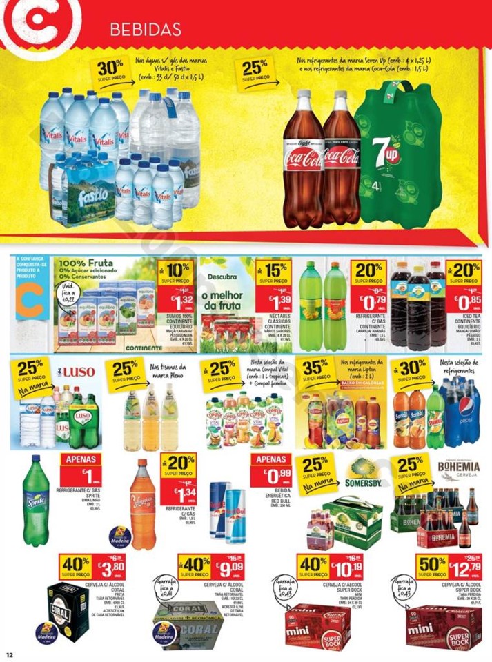 Antevisão Folheto CONTINENTE Madeira de 25 abril 