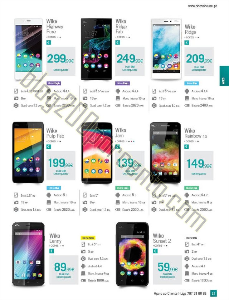 Novo Folheto PHONE HOUSE Natal promoções de 30 n