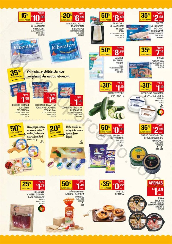 Antevisão Folheto CONTINENTE Fim de semana de 30 