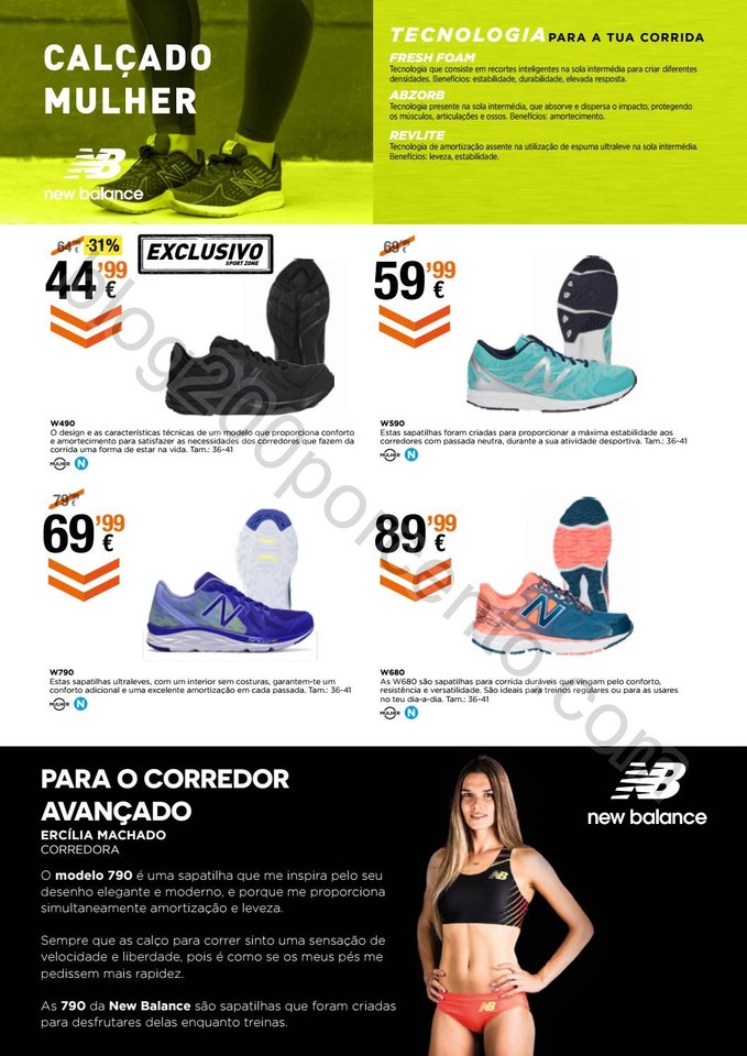 Novo Folheto SPORT ZONE Running de 14 setembro a 1