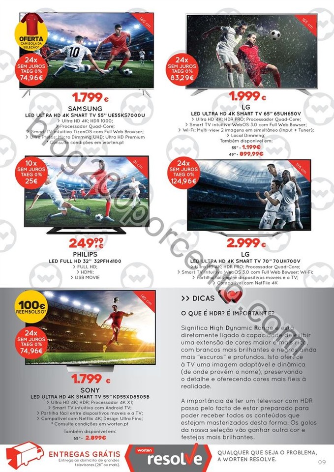 Antevisão Folheto WORTEN Promoções de 30 maio a