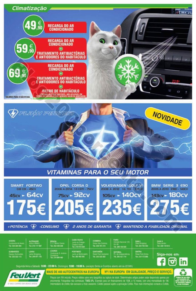 Antevisão Folheto FEU VERT Promoções de 3 a 30 