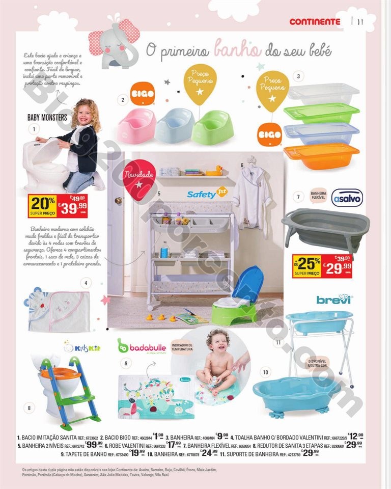 Feira Bebé CONTINENTE Promoções de 7 a 28 janei
