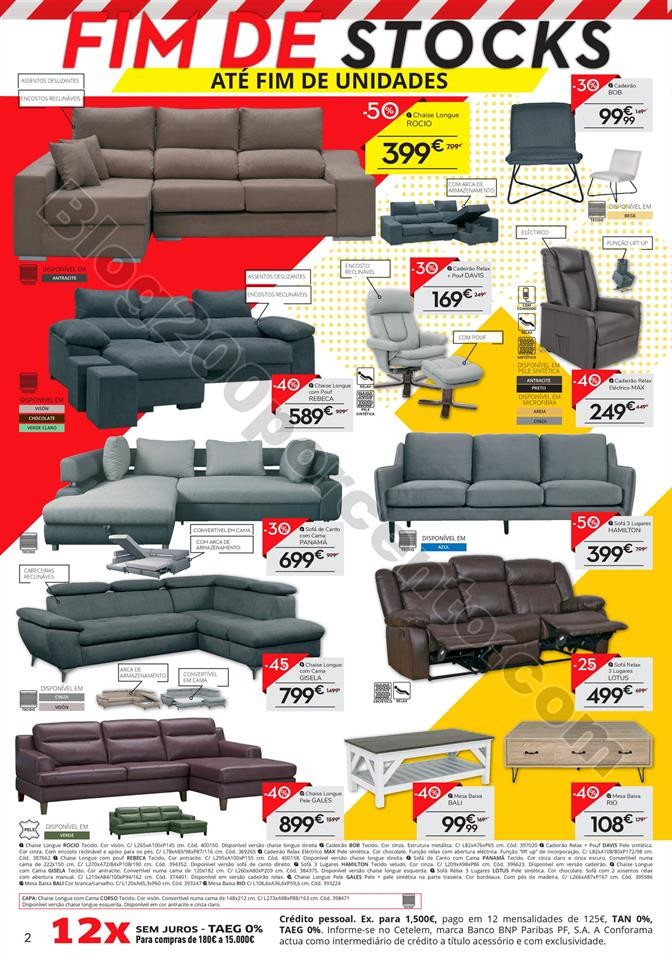 Antevisão Folheto CONFORAMA Fim de Stocks 5 a 26 