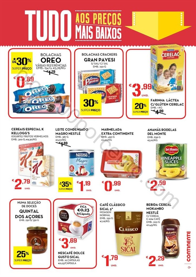 Antevisão Folheto CONTINENTE Açores promoções 