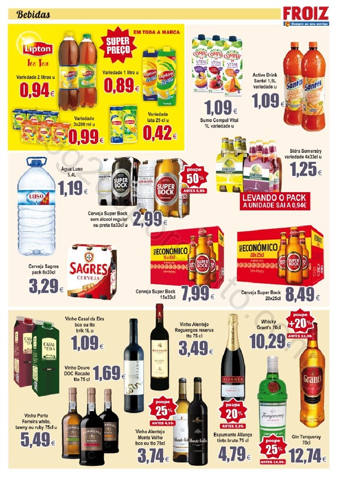 Novo Folheto FROIZ Promoções até 16 fevereiro p
