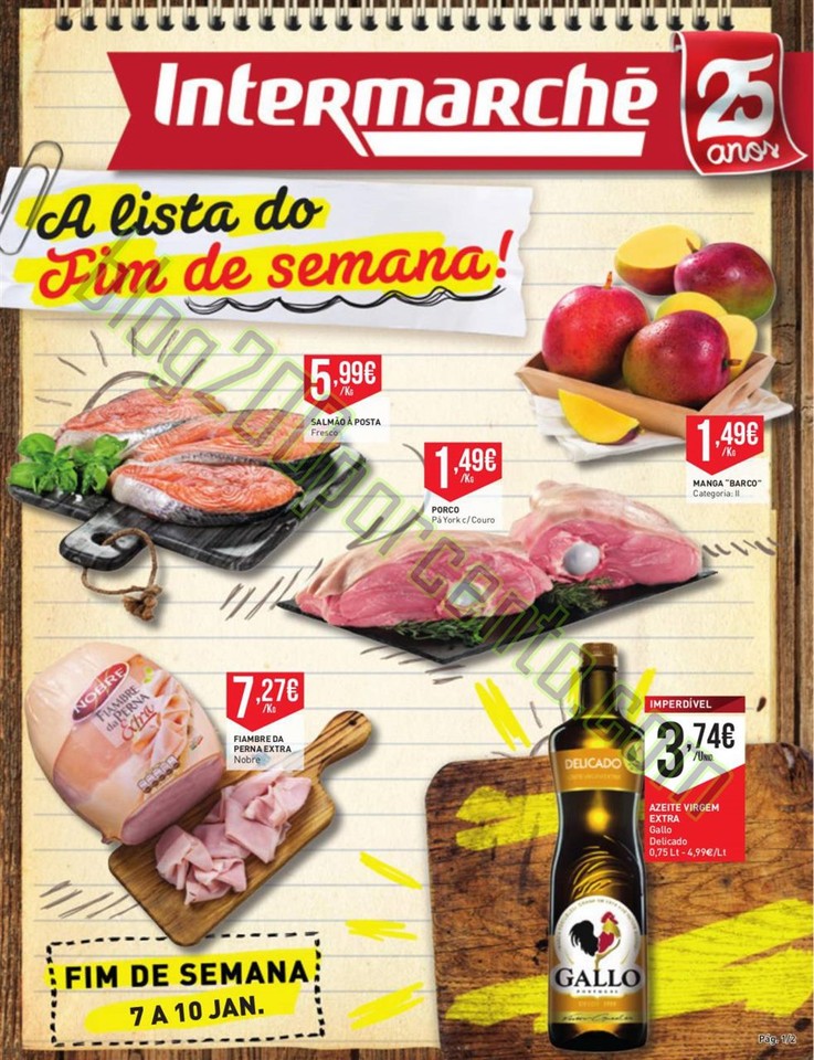 Antevisão Folheto INTERMARCHÉ Fim de semana de 7
