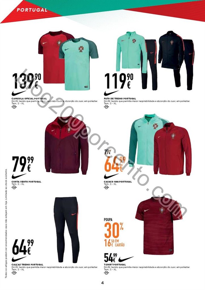 Antevisão Folheto SPORT ZONE Promoções de 25 ma