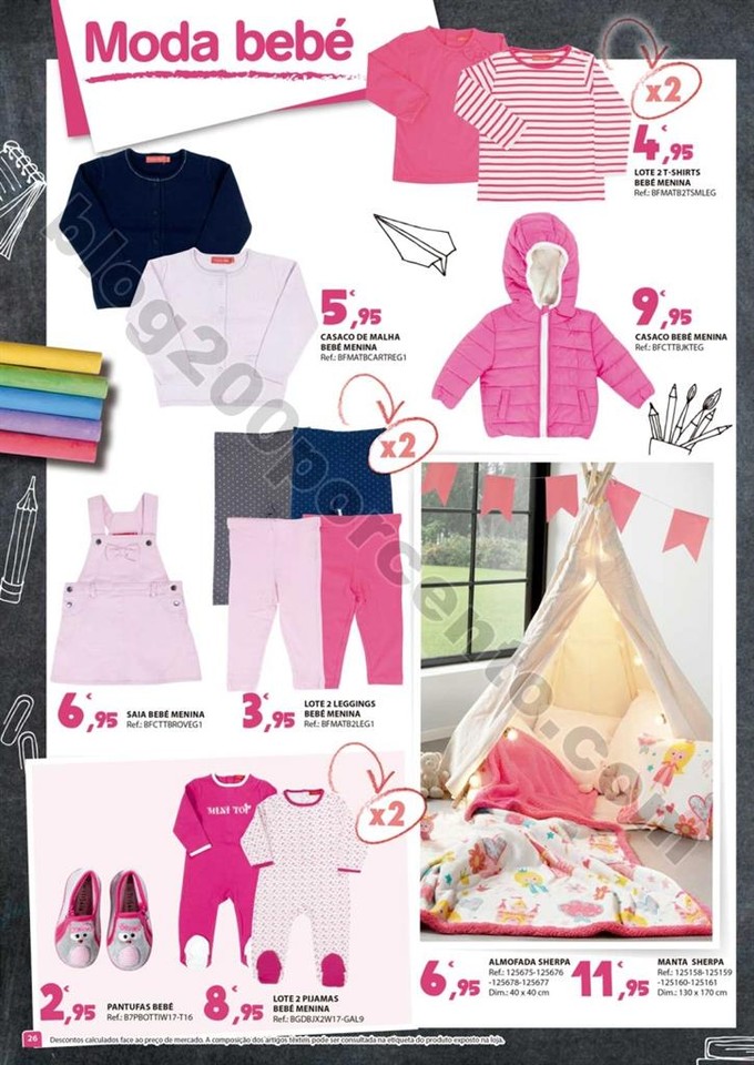 Antevisão Folheto E-LECLERC Regresso às aulas de