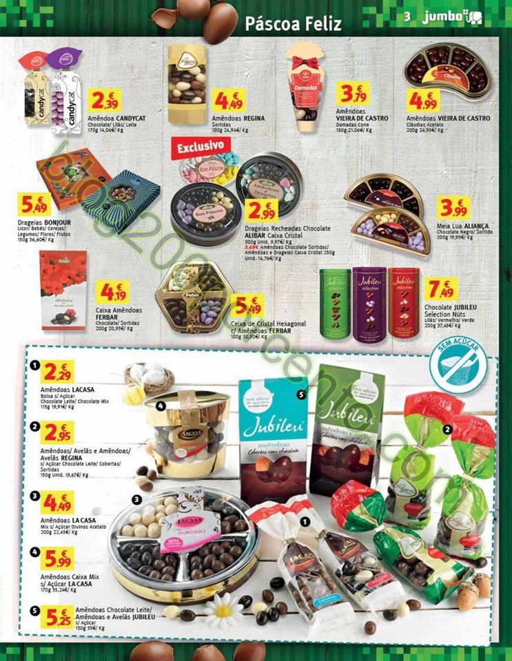 Antevisão Folheto JUMBO Páscoa de 9 a 27 março 