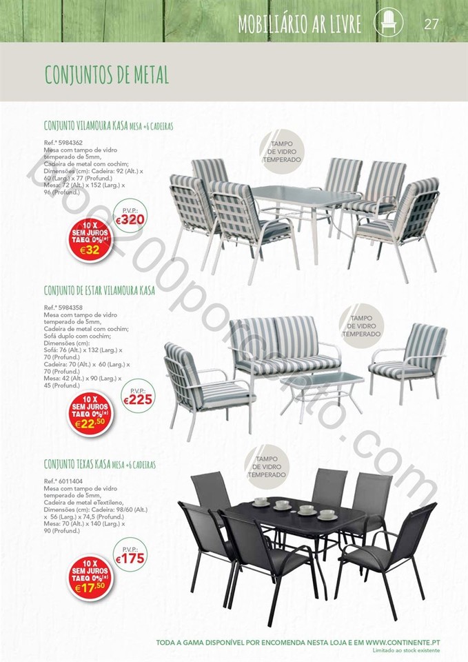 Novo Folheto CONTINENTE Ar Livre até 15 agosto p2