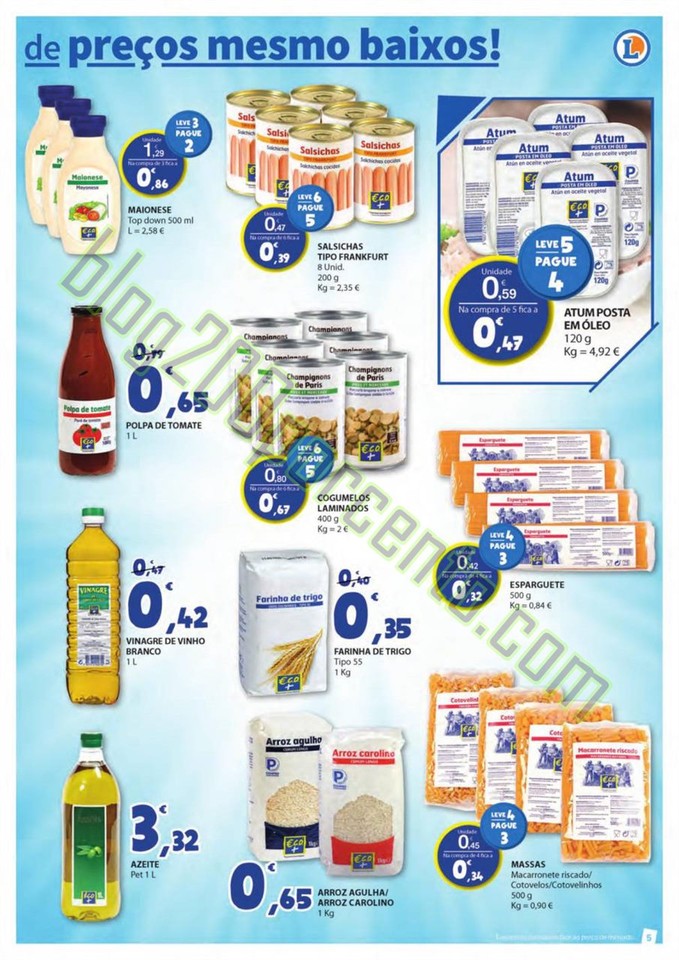 Antevisão Folheto E-LECLERC Extra de 5 a 18 janei