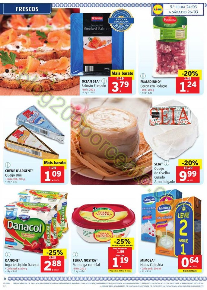 Antevisão Folheto LIDL Promoções de 24 a 30 mar