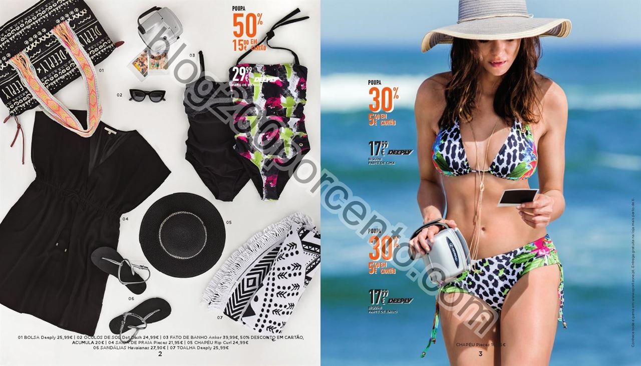 Antevisão Folheto SPORT ZONE Moda Verão de 25 ma