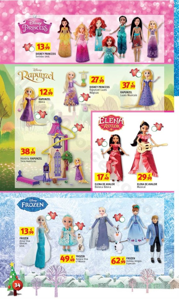 Antevisão Folheto JUMBO Brinquedos Natal promoç
