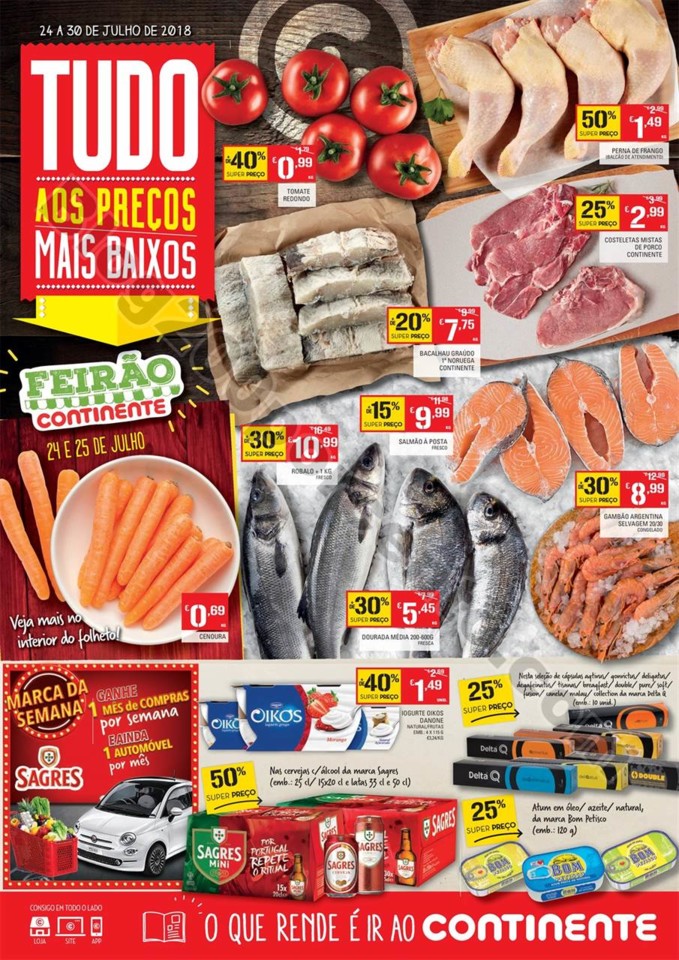 Antevisão Folheto CONTINENTE Promoções de 24 a 
