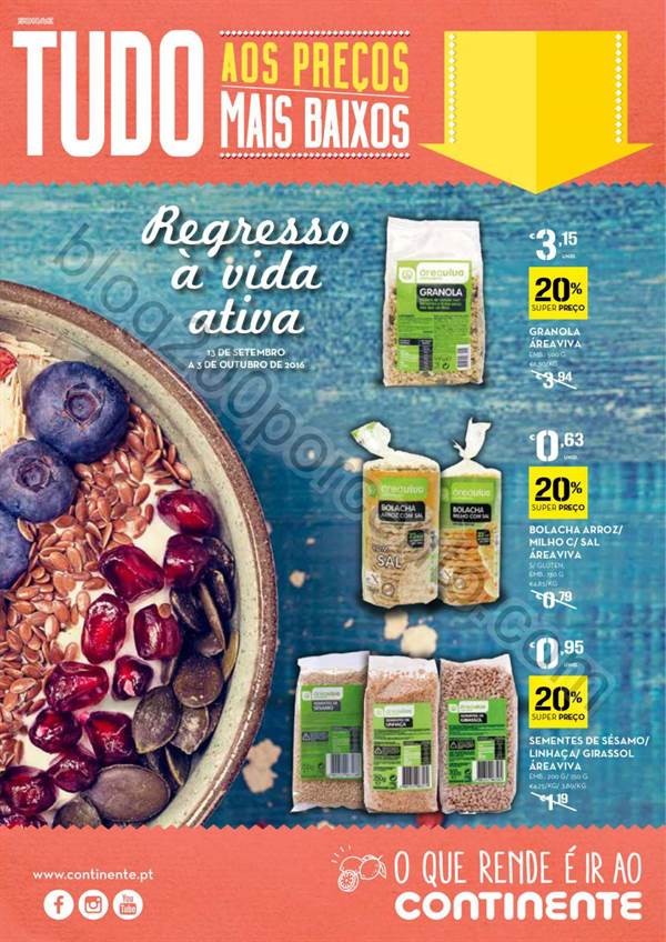 Antevisão Folheto CONTINENTE Extra promoções de