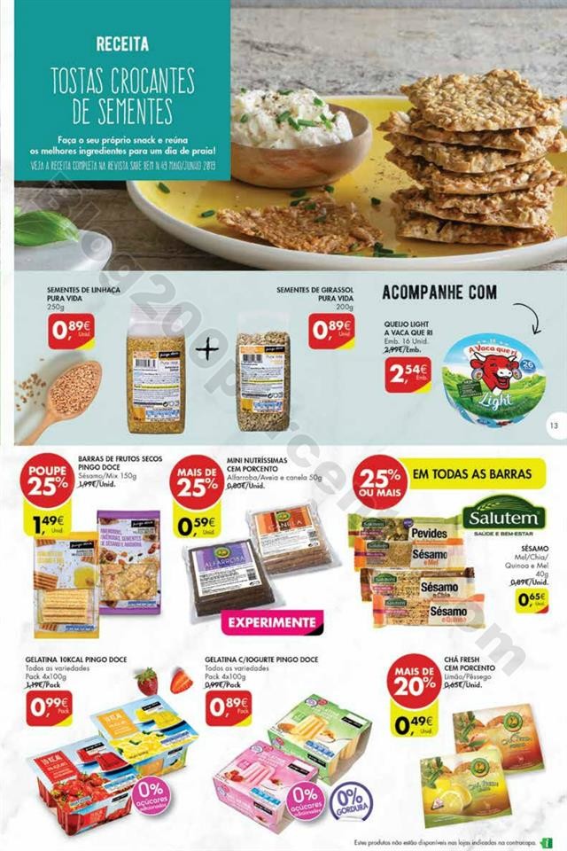 Antevisão Folheto PINGO DOCE Alimentação Saudá