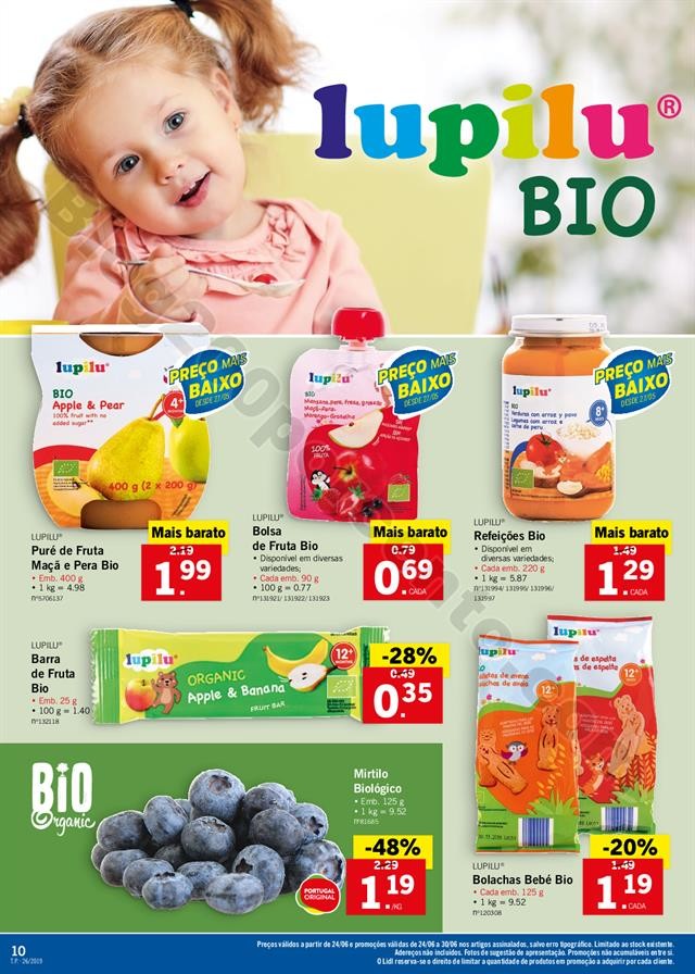LIDL Promoções e Feira do Bebé de 24 a 30 junho