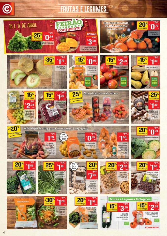 Antevisão Folheto CONTINENTE Promoções de 16 a 
