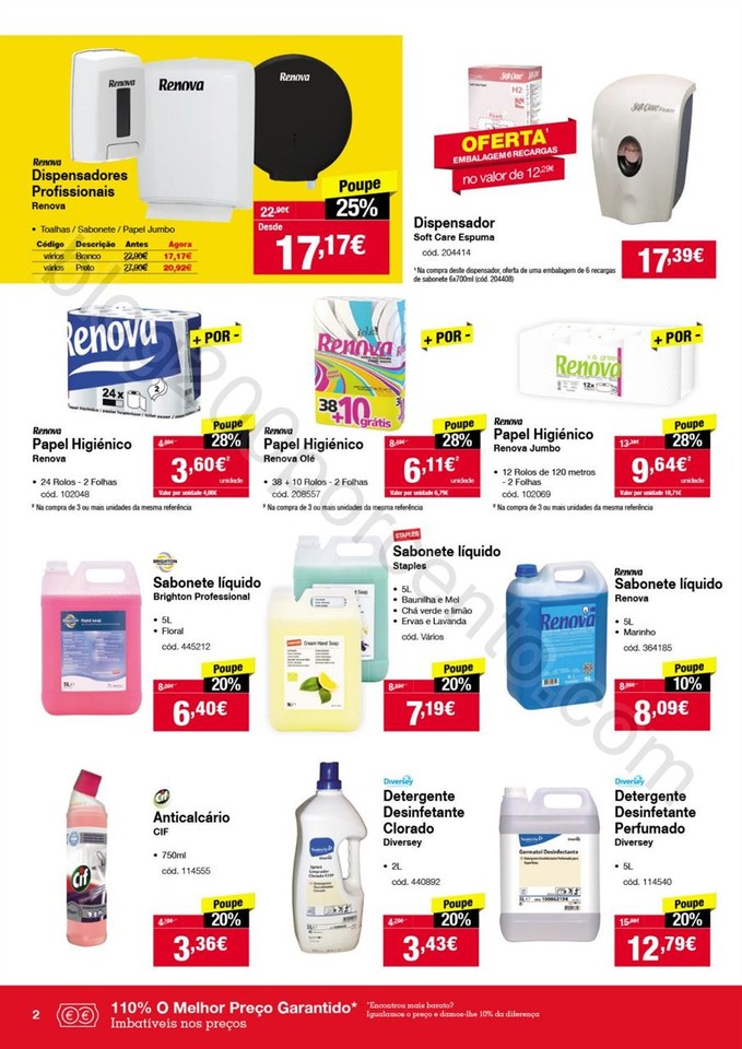 Antevisão folheto STAPLES Promoções de 20 outub