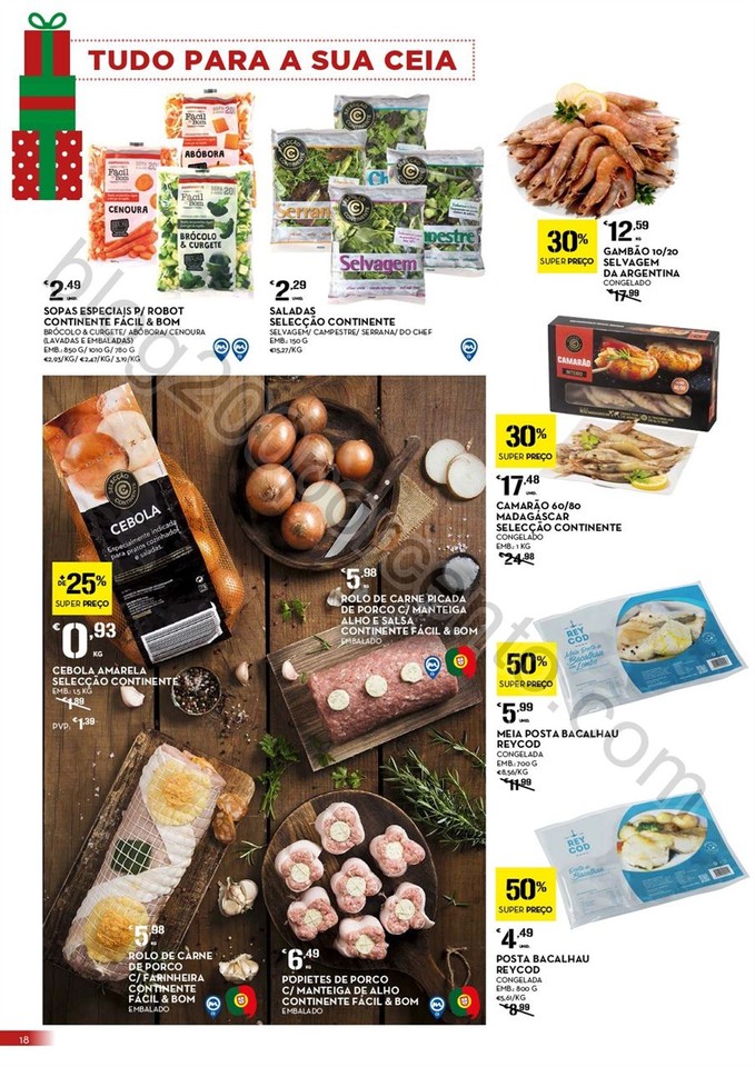 Antevisão Folheto CONTINENTE Natal Promoções de