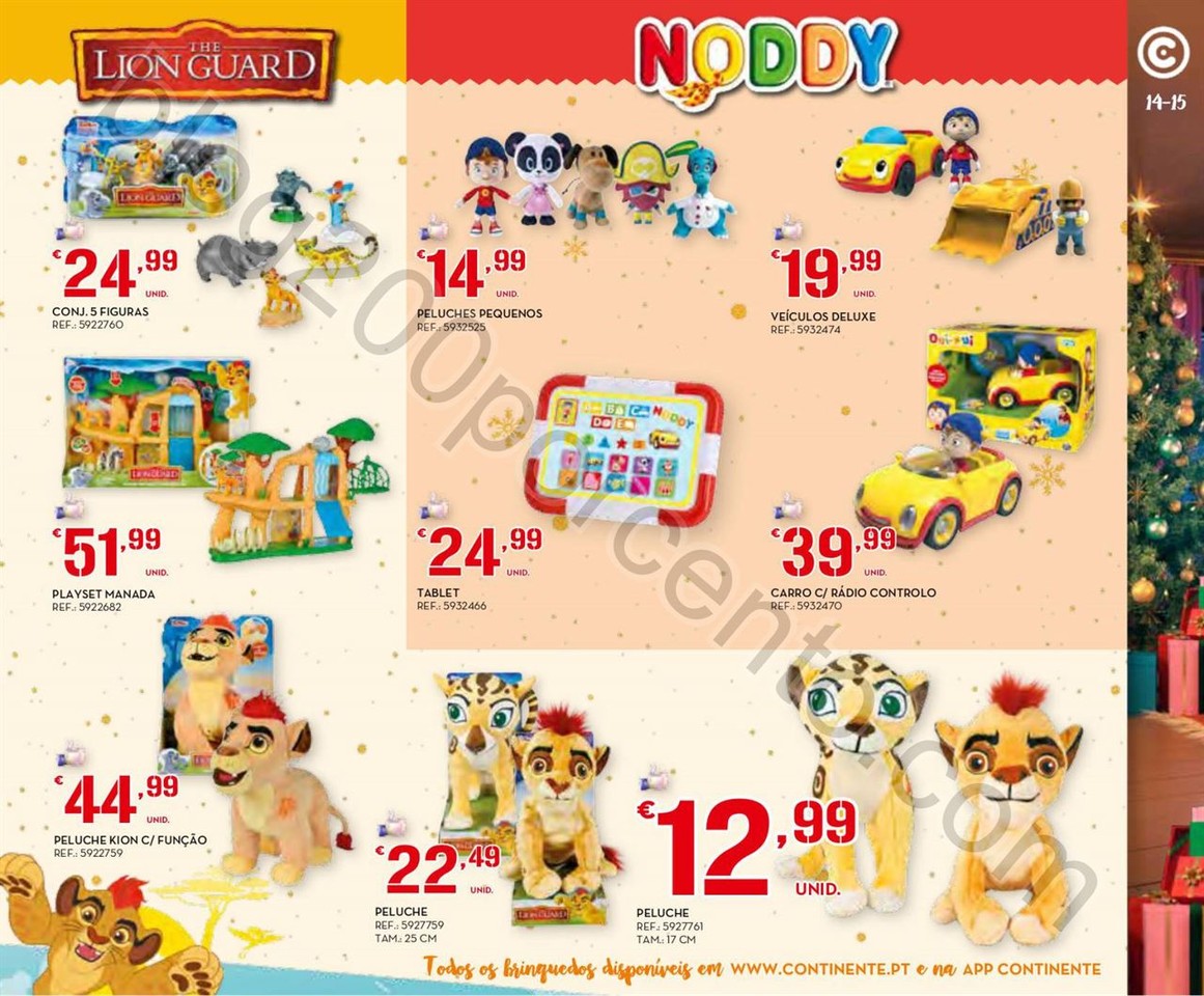 Catálogo Brinquedos CONTINENTE Promoções de 14 