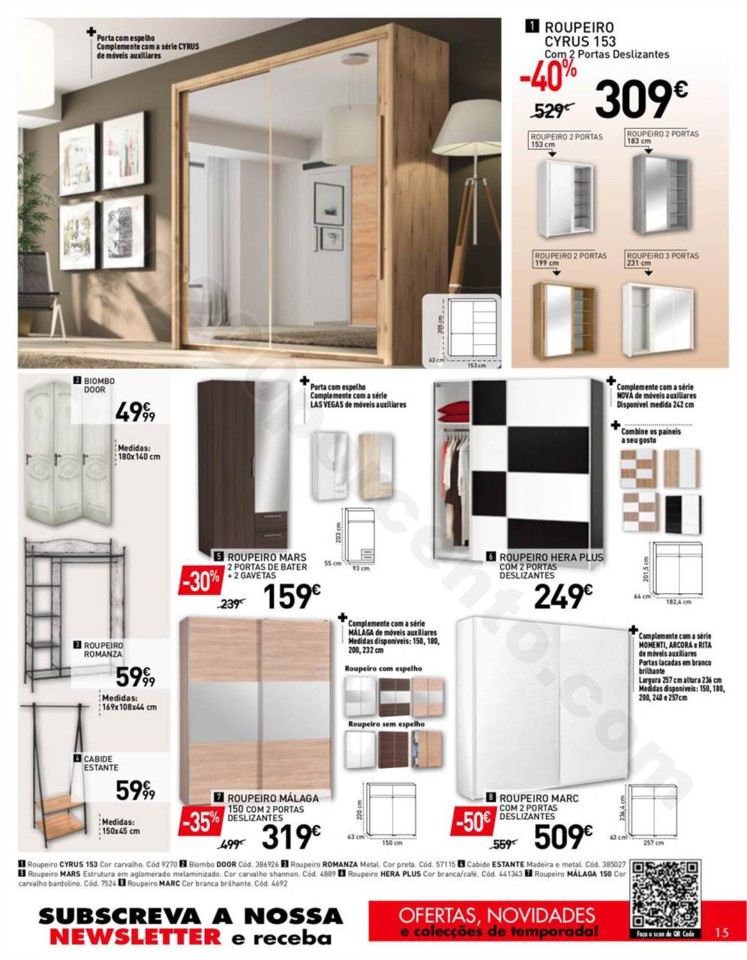 Antevisão Conforama promoções de 2 a 23 novembr