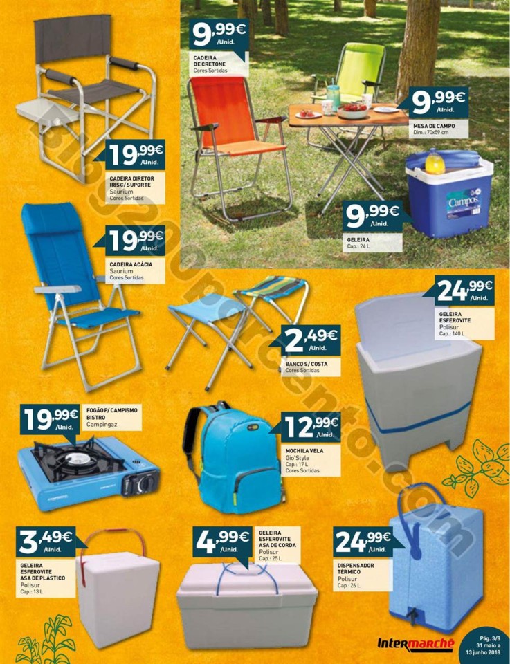 Antevisão Folheto INTERMARCHÉ Extra campismo pro