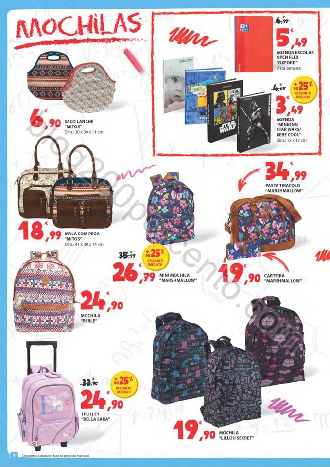 Antevisão Folheto E-LECLERC Regresso às aulas de