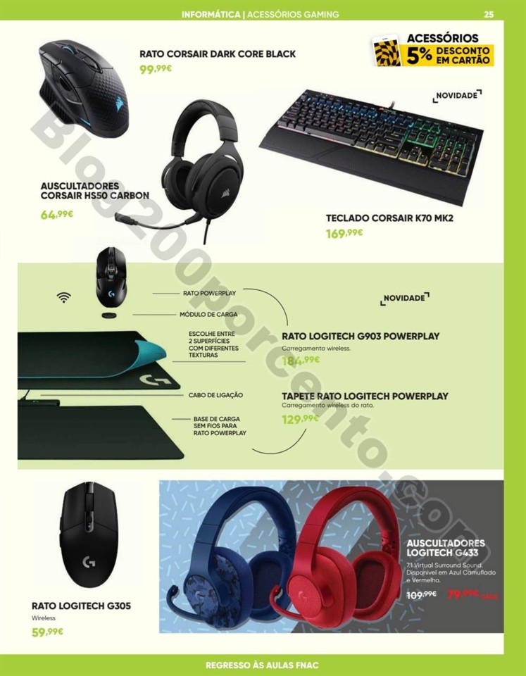 Antevisão Folheto FNAC Regresso às aulas promoç