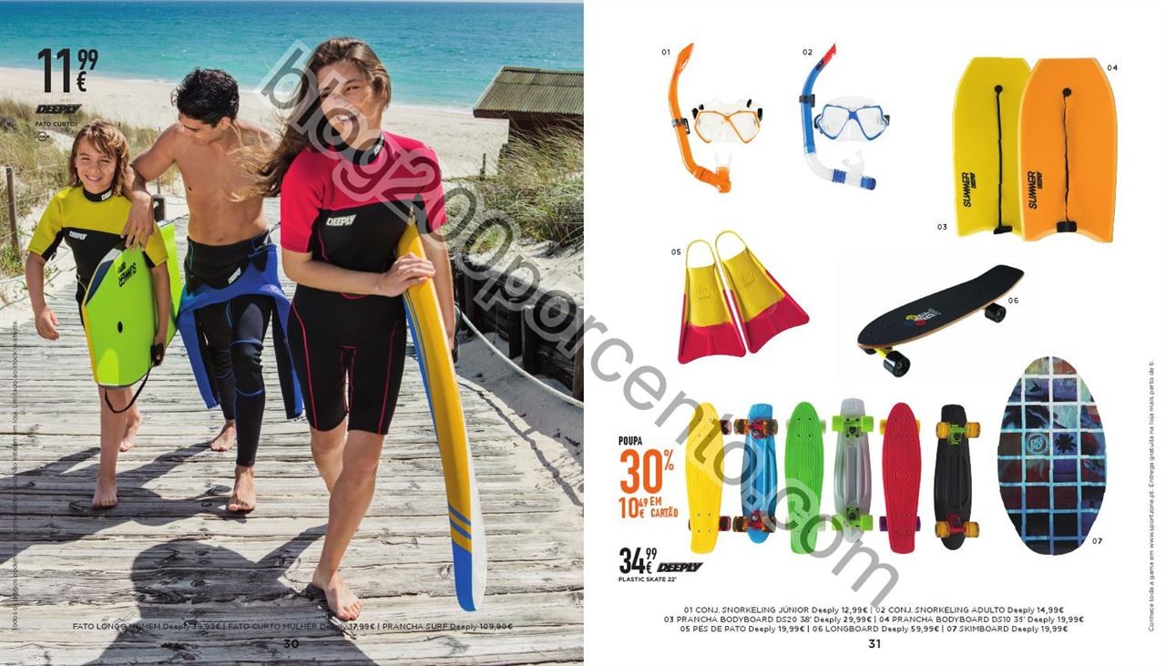 Antevisão Folheto SPORT ZONE Moda Verão de 25 ma