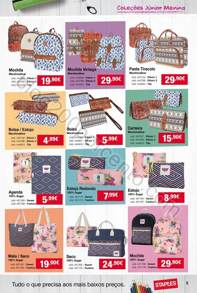 Antevisão Folheto STAPLES Regresso às aulas de 1