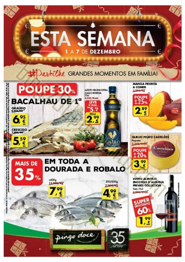 Antevisão Folheto PINGO DOCE Madeira de 1 a 7 dez
