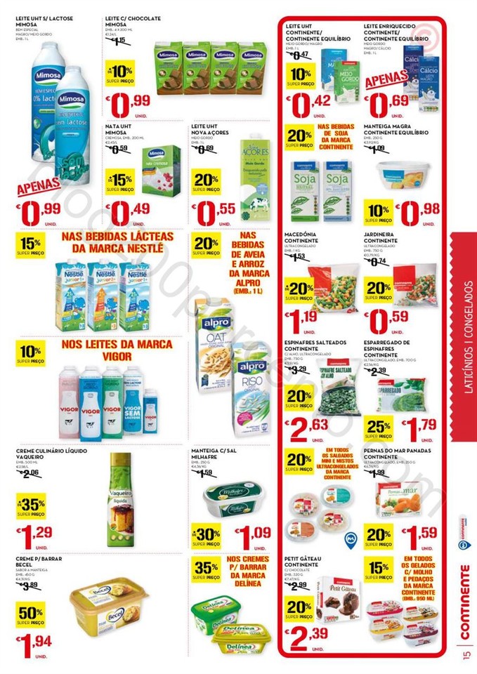 Antevisão Folheto CONTINENTE Promoções de 17 a 