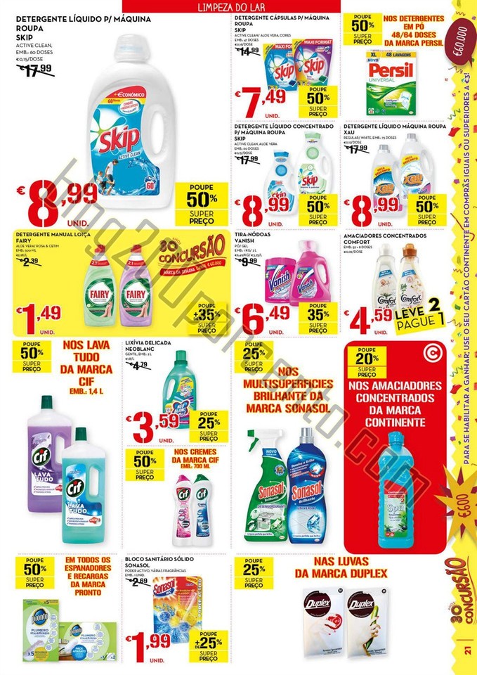 Antevisão Folheto CONTINENTE Madeira promoções 