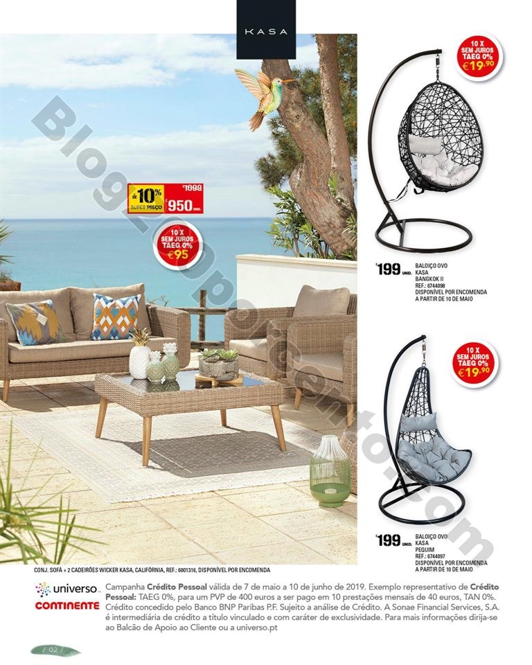 Antevisão Folheto CONTINENTE Feira ar livre promo