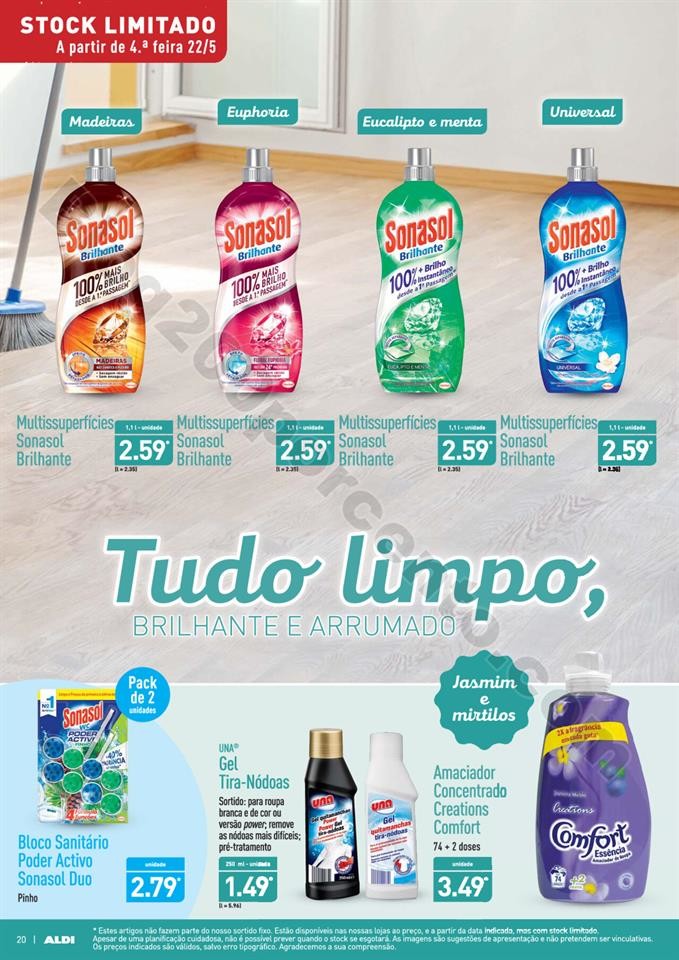 Antevisão Folheto ALDI Promoções a partir de 22