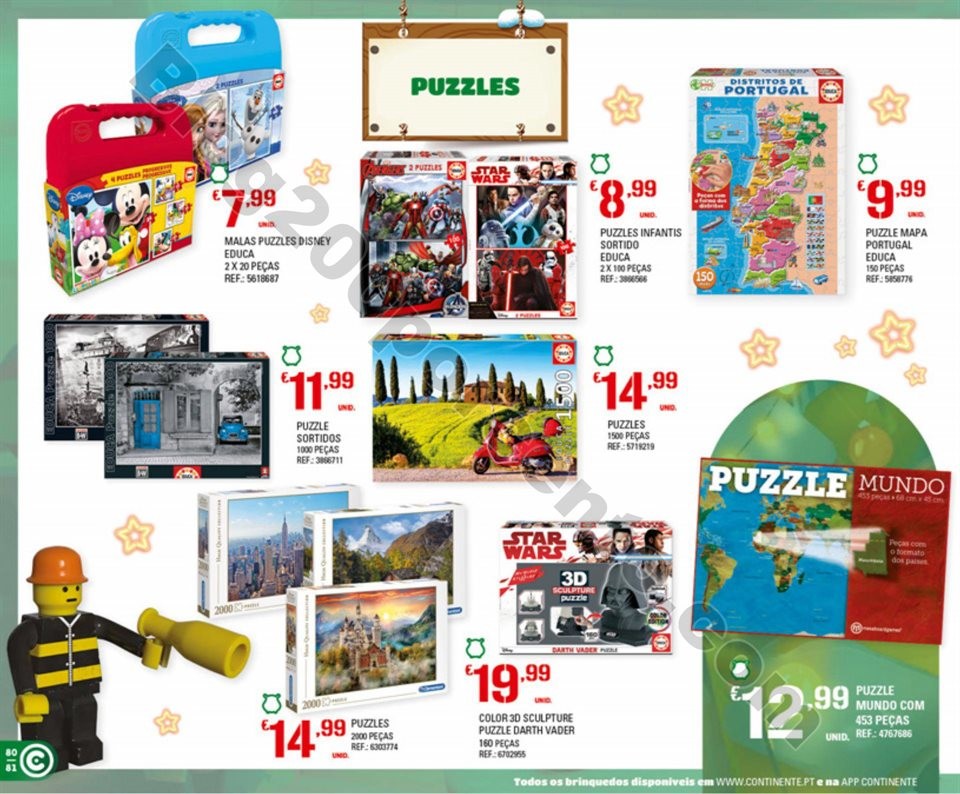 catálogo brinquedos continente 13 novembro a 9 de