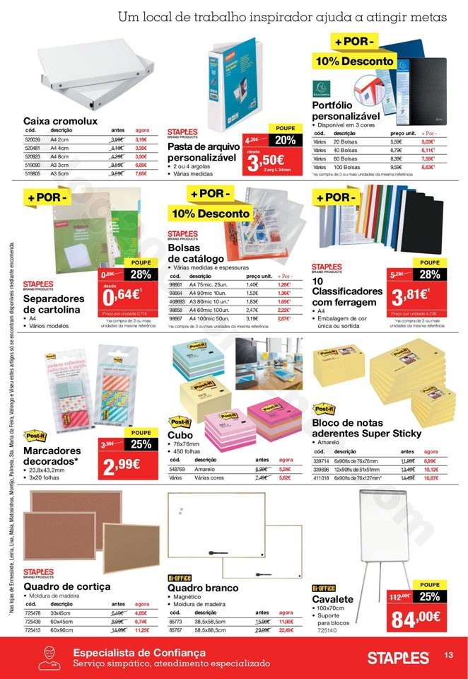 Antevisão Folheto STAPLES Promoções de 5 a 20 m