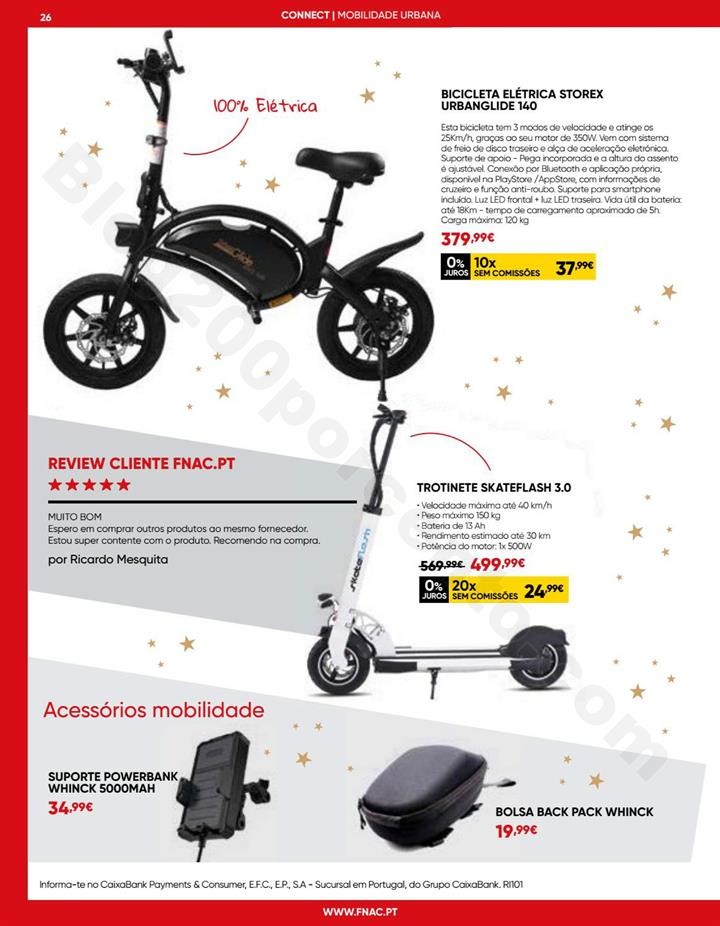 Antevisão Folheto FNAC Natal Tecnologia Promoçõ