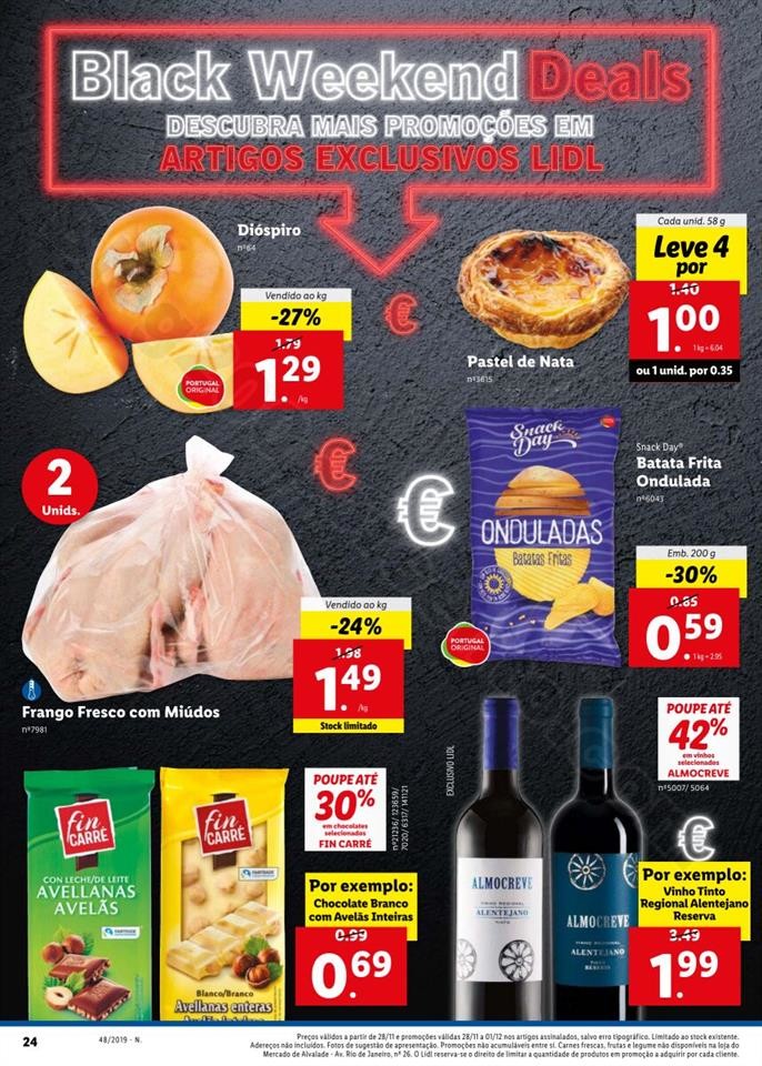 Antevisão Folheto LIDL Promoções a partir de 25