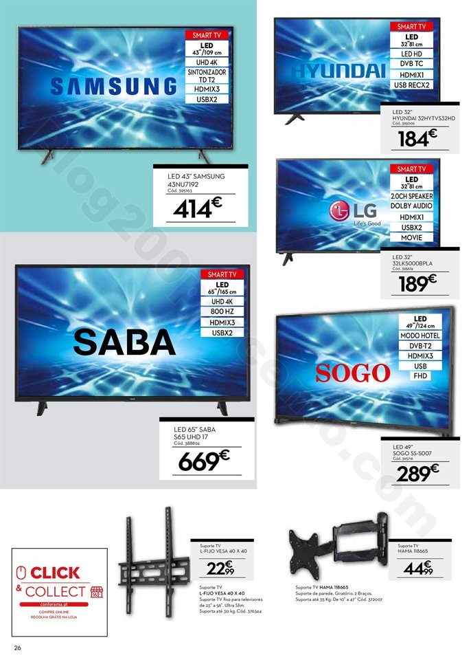 Novo Folheto CONFORAMA promoções até 21 feverei