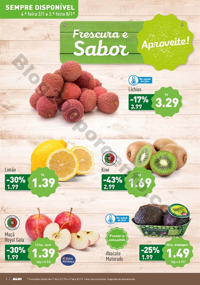 Antevisão Folheto ALDI Promoções a partir de 2 